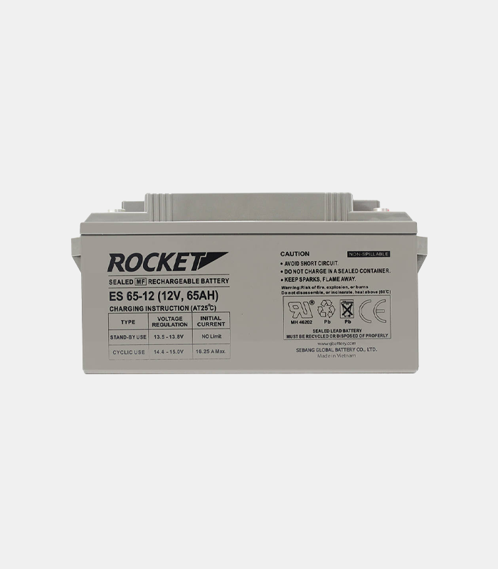 es 65-12 rocket es 65-12 12v 65AH ups battery ups electronics VRLA AGM Battery ES65-12(12V, 65AH/20HR)